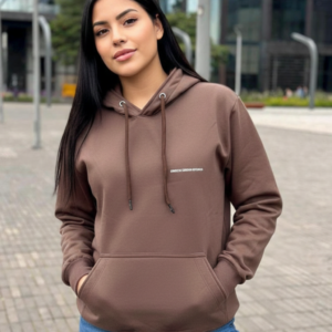 BUZO WOMAN PARDO ATEMPORAL