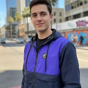 CHAQUETA VIOLETA MEDIANOCHE