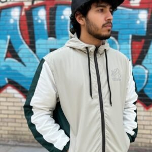 CHAQUETA VERDE PERLA