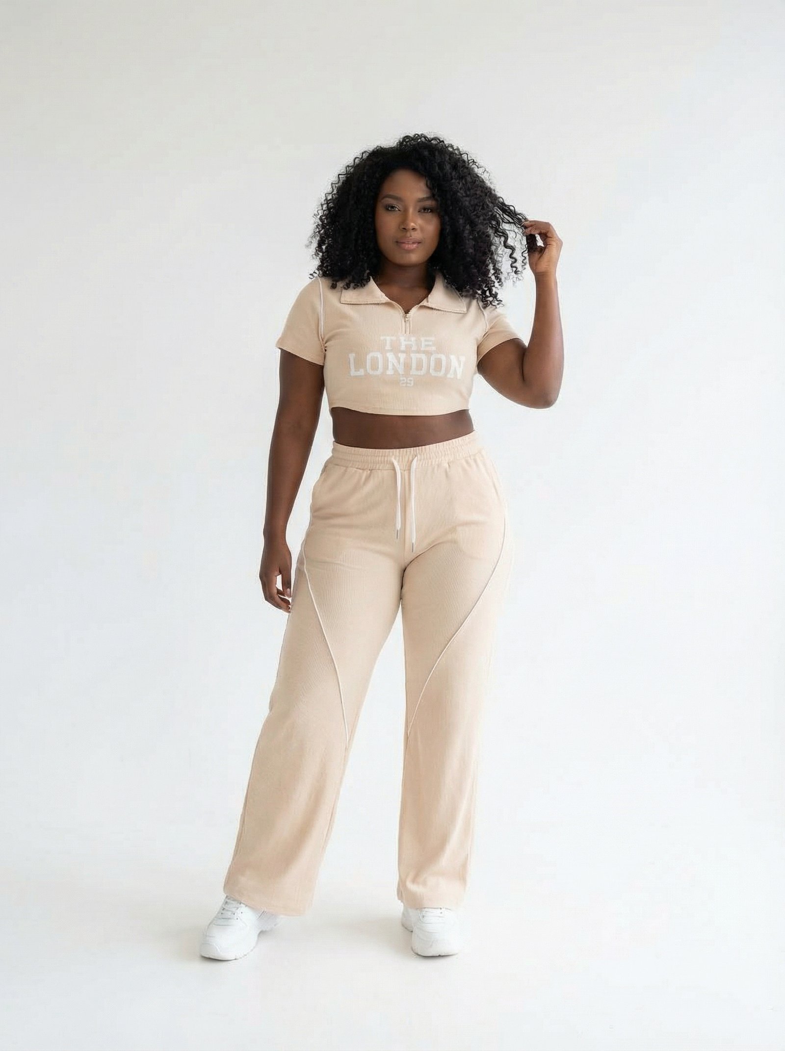 SET DOS PIEZAS BEIGE - Image 2