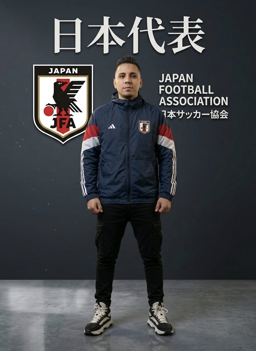 CHAQUETA EXCLUSIVA DE LA SELECCIÓN DE JAPÓN